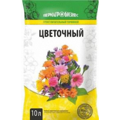Грунт цветочный 10л Пермь