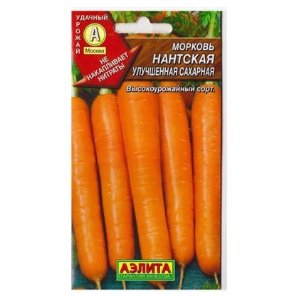 Морковь Нантская улучшеная сахарная 2гр Аэлита