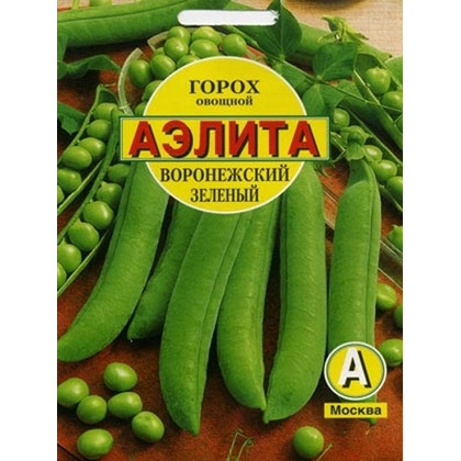 Горох Воронежский зеленый овощной 25гр Аэлита