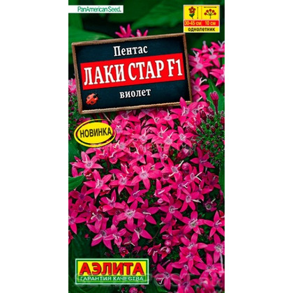 Пентас Лаки стар виолет 3шт Аэлита