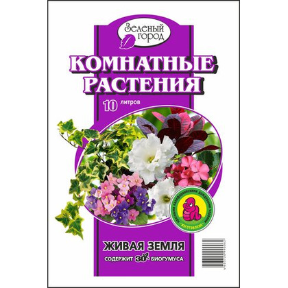 Почвогрунт на основе биогумуса Комнатные растения  10л БиоТек
