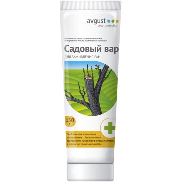 Садовый вар туба150гр Август