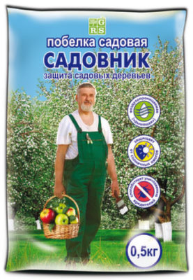 Садовая побелка Садовник 0.5кг