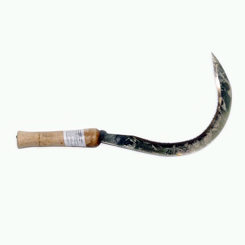 Серп усиленный 300мм с дерев. ручкой 12" HD202-12